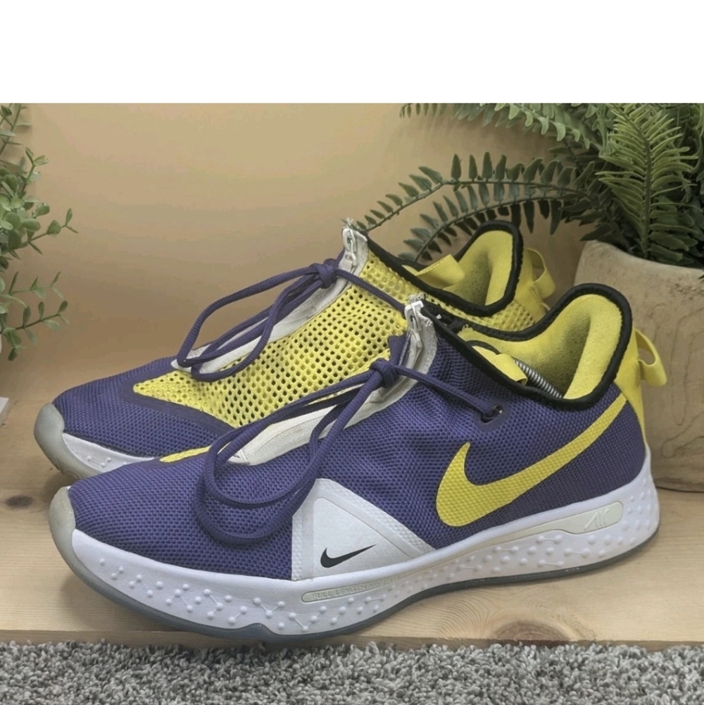 Nike ID By You PG4 Purple Mens Size 13.5(14)*** Sports Shoes Casual Comfort - Picture 3 of 8